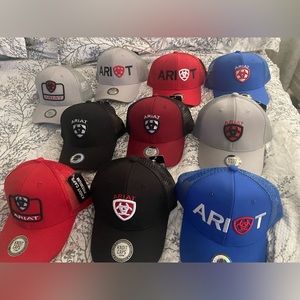 Different hats doing a sell 2 for $30 all new